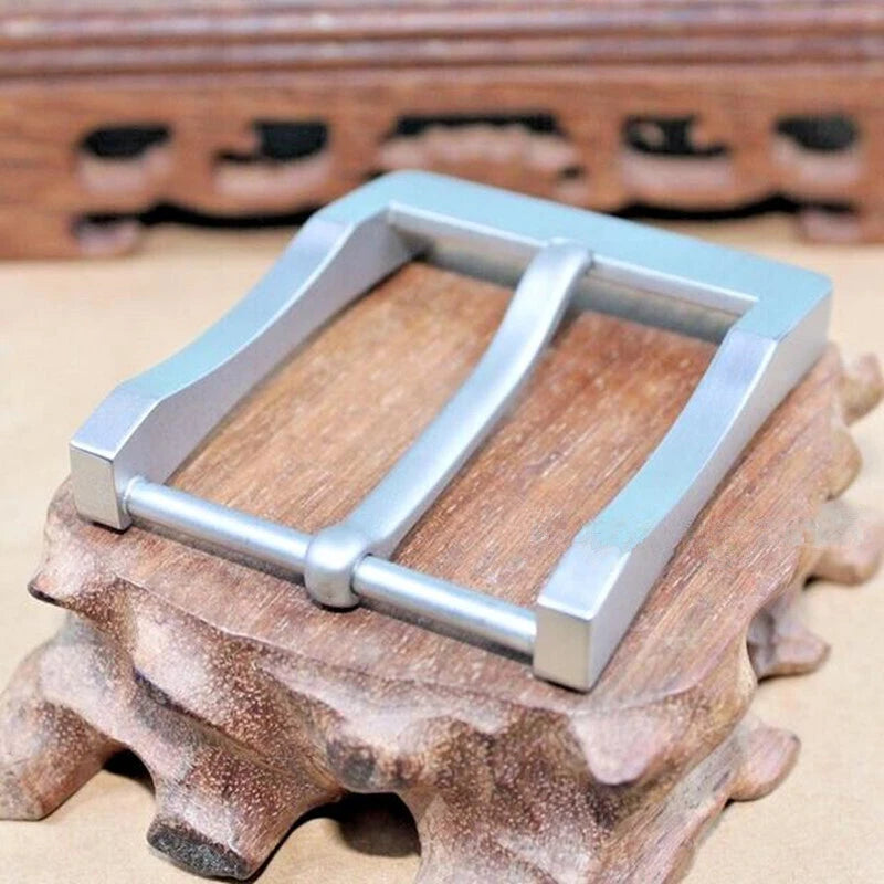 Titanium Belt Buckle Anti-allergic Pin Belt Buckles Fits For 1.38 inches Belt 07FC0E-D4 - KOEEK