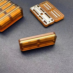 Amber PEI Mechanical Fidget Slider EDC Fidget Toys Fun Stress Relief Toy 07FC0E-D4 - KOEEK
