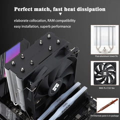 new Thermalright Assassin X120 Refined SE CPU Air Cooler, 4 Heat Pipes, TL-C12C... THERMALRIGHT - KOEEK