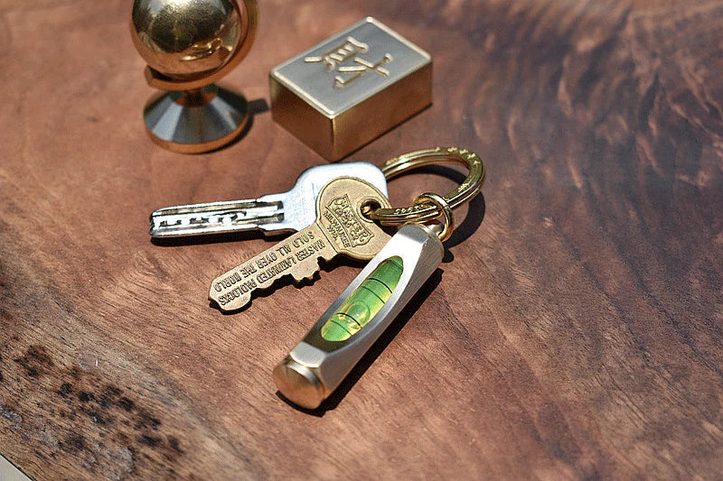 Brass Stainless Steel Bubble Level Gradienter String Level Min Horizontal Bubble 07FC0E-D4 - KOEEK