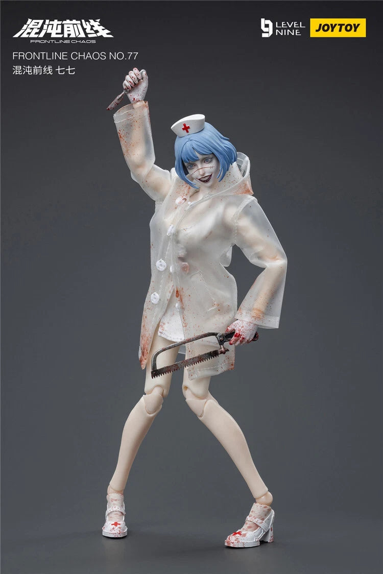 JOYTOY LEVEL9 NO.77 Frontline Chaos Nurse 1/12 Action Figure 6in Model Toy JOYTOY - KOEEK