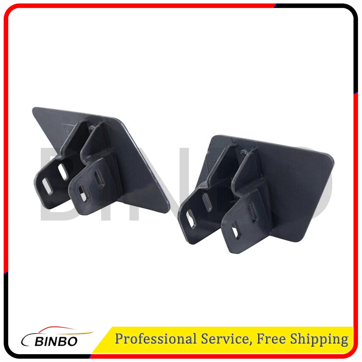 2x LH & RH Side Bumper Headlight Washer Cover Cap Lid for BMW E90 E91 328i 328xi 07FC0E-D4 - KOEEK