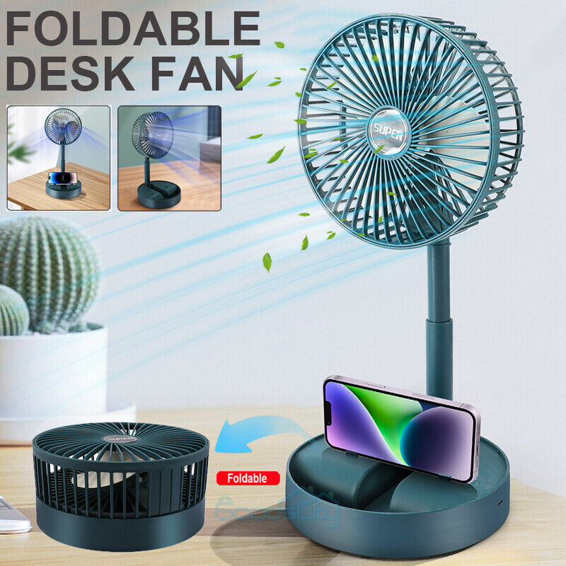 ny air acondicionado frio ventilator portatil USB oppladbar piso med 3 velocidade