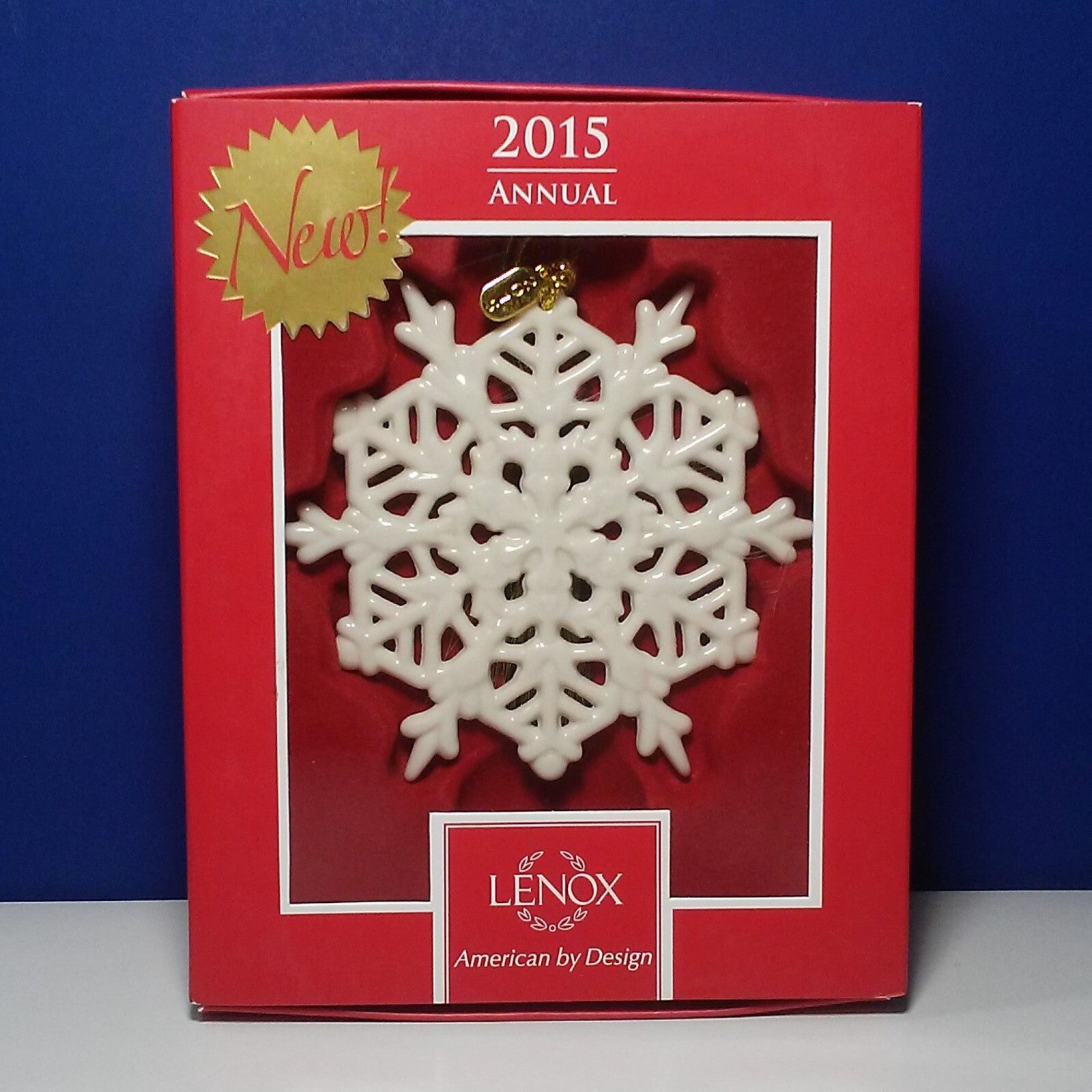 Lenox 2015 Snow Fantasies Snowflake Ornament LENOX - KOEEK