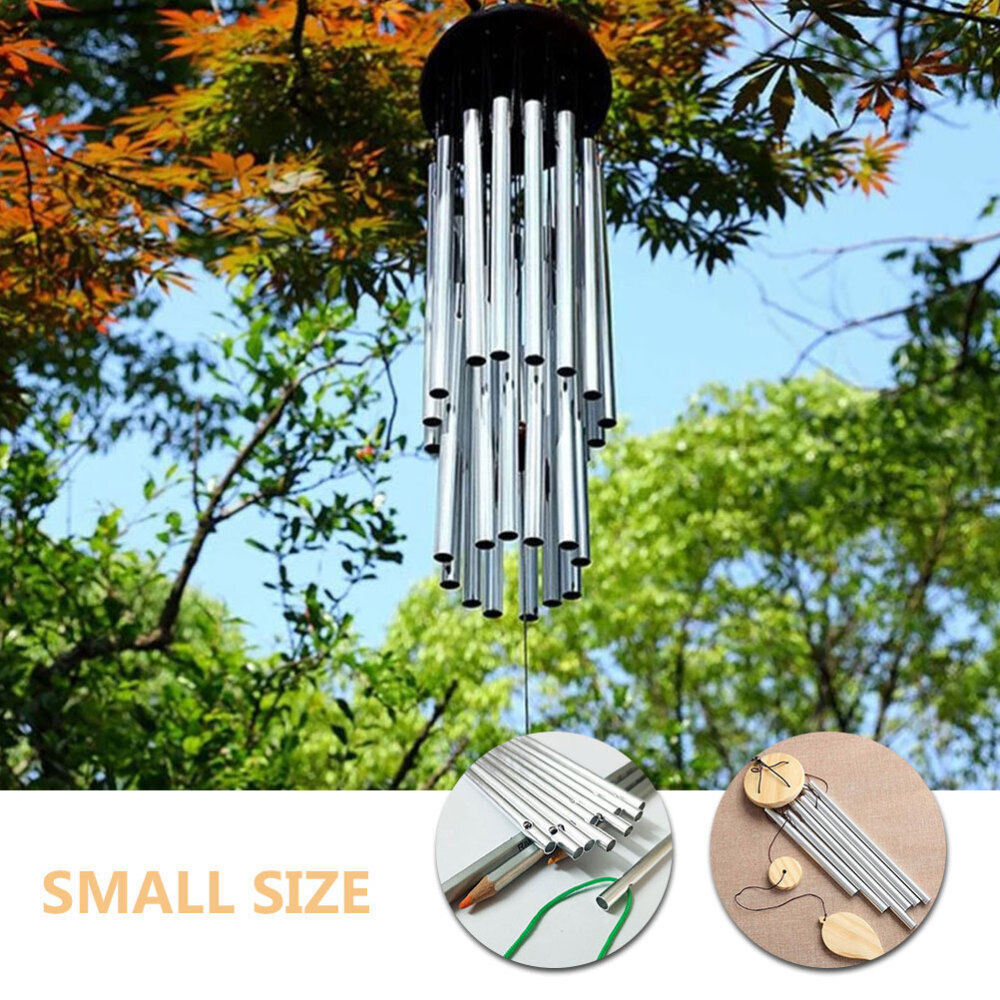 new 12Pcs Wind Chime Making Materials Aluminum Wind Chime Tubes Outdoor Metal Wind koeek - KOEEK