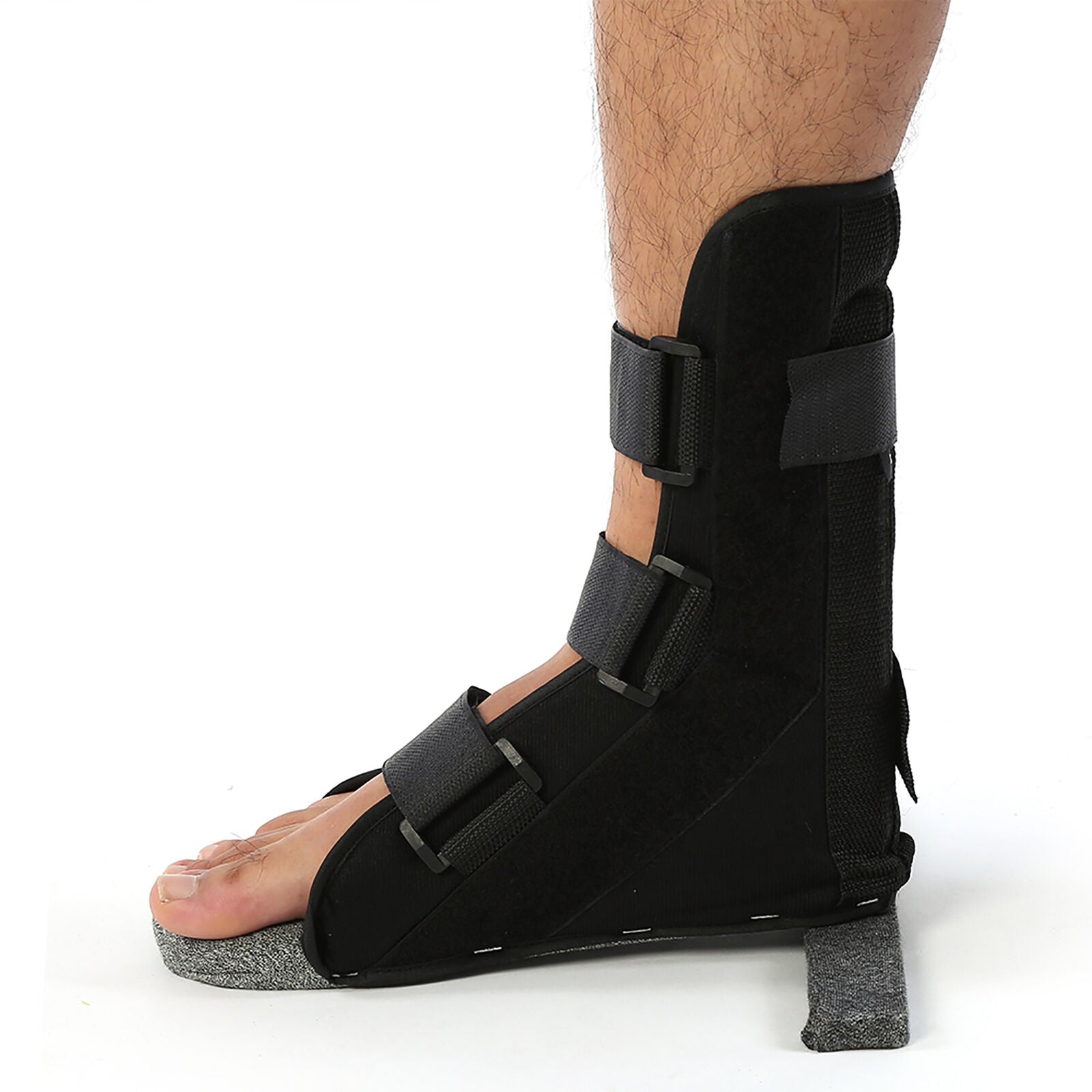 new Leg Ankle Fixation Protector Ankle Strap Orthosis Plantar Splint Brace S HGF koeek - KOEEK