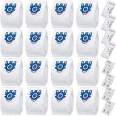 16 packs of 3D GN vacuum cleaner filter bags, vacuum cleaner 07FC0E-D4 - KOEEK