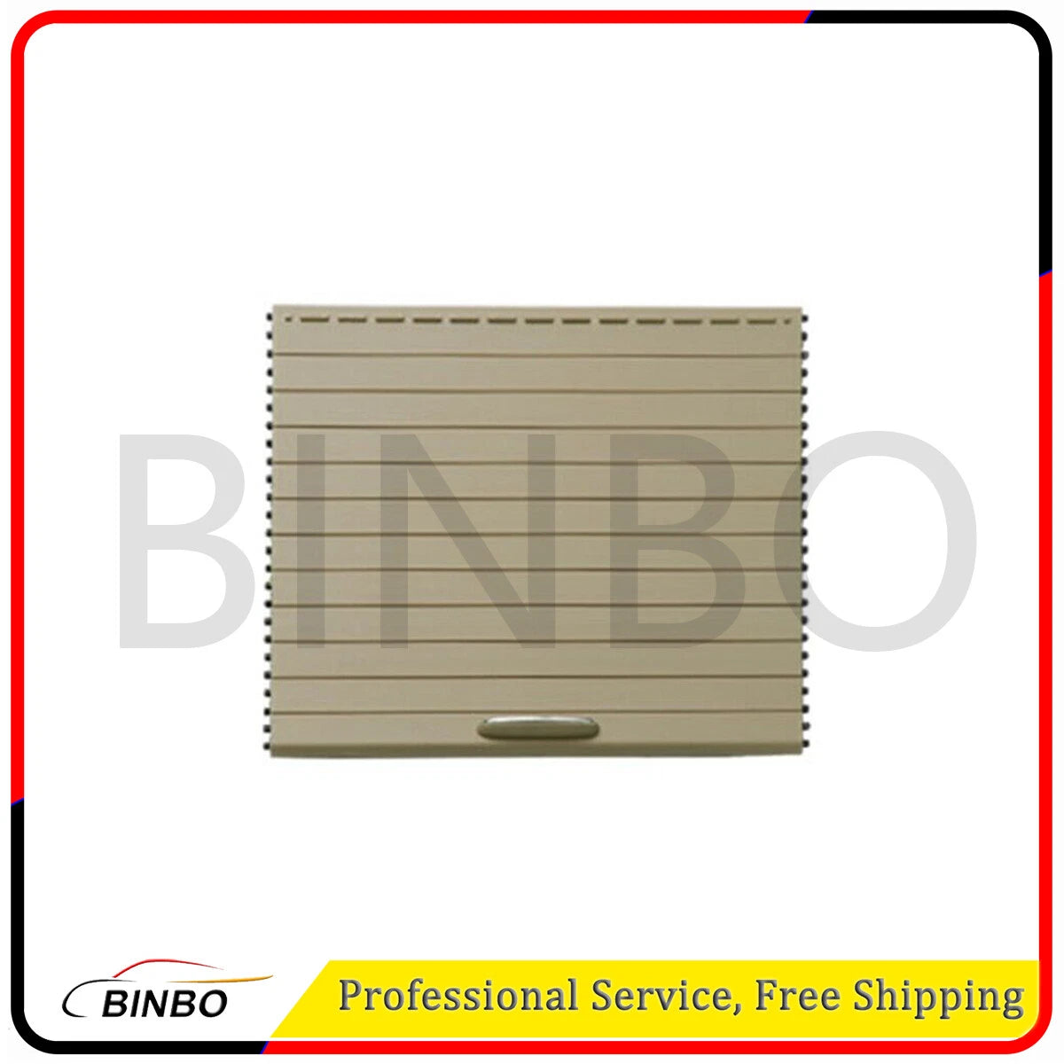 Beige Console Cup Holder Tray Roller Blind Cover For Benz W166 ML GL 2012-2019 07FC0E-D4 - KOEEK