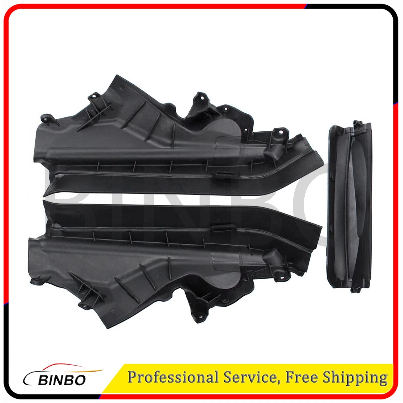 Set Engine Upper Compartment Partition Bulkhead Panel Kit For BMW X5 X6 E70 E71 07FC0E-D4 - KOEEK