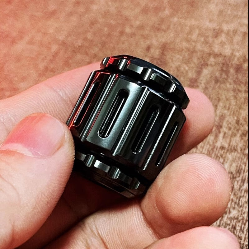 EDC Titanium Rotate Pendan Paracord Knife Cord Bead DIY Necklace Bracelet Bead 07FC0E-D4 - KOEEK