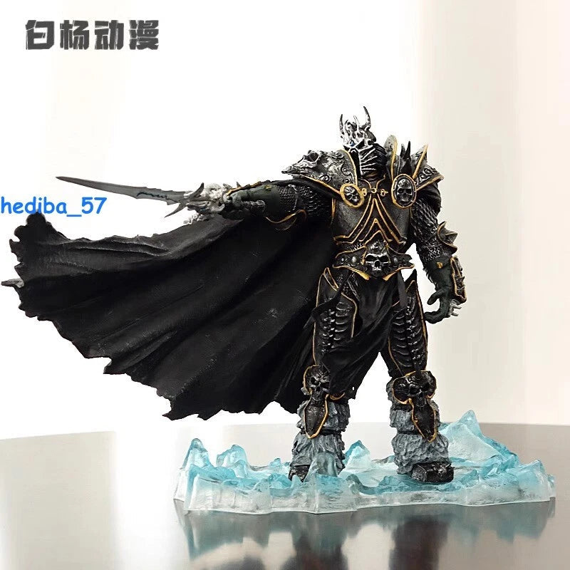 WOW The Lich King PVC Figure Model World of Warcraft Arthas Menethil 21cm Decor 07FC0E-D4 - KOEEK