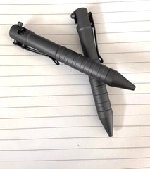 Solid Aluminium Alloy Pocket Ballpoint Pen Office Signature Pen Outdoor EDC Pen 07FC0E-D4 - KOEEK