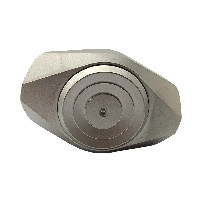 1PC EDC Rubble Air Stainless steel Fidget Spinner Adult Hand Spinner Fidget Toys 07FC0E-D4 - KOEEK