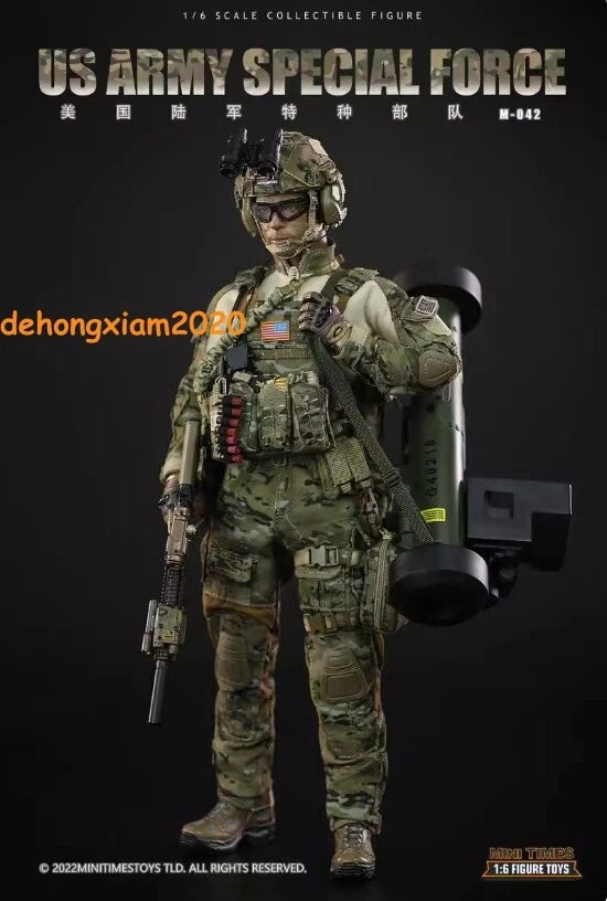 1/6 Mini Times Scale US Army Special Forces 12" Action Figure & Accessories M042 07FC0E-D4 - KOEEK