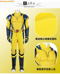 Deadpool & Wolverine Wolverine Boys Kids Cosplay Costume Suit Jumpsuit Outfits 07FC0E-D4 - KOEEK