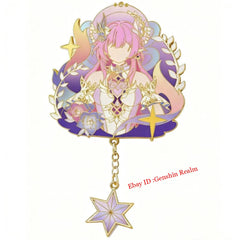 Anime Honkai：Star Rail Cyrene Badge Decor Brooch Backpack Pendant Gift 07FC0E-D4 - KOEEK