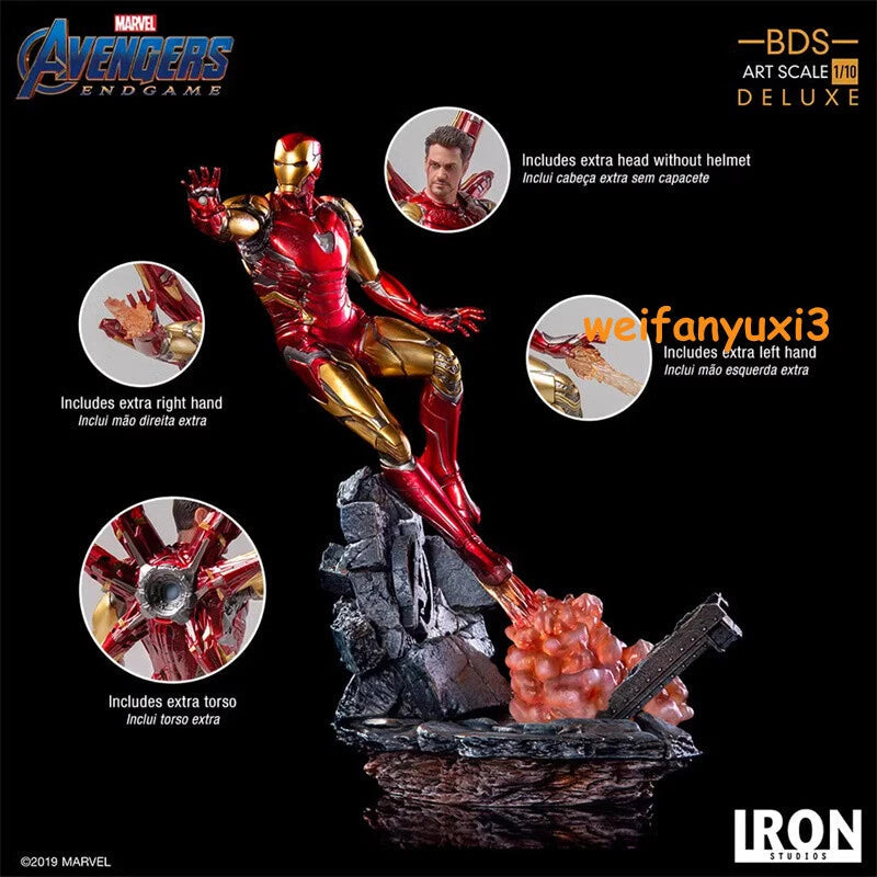 1/10 Iron Studios Avengers: Endgame Iron Man Mark LXXXV MK85 Deluxe Statue Gift IRON_STUDIOS - KOEEK