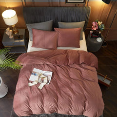 Queen Size Velvet ComforterSet 3 Piece QueenSize VelvetComforter Set BeddingSet