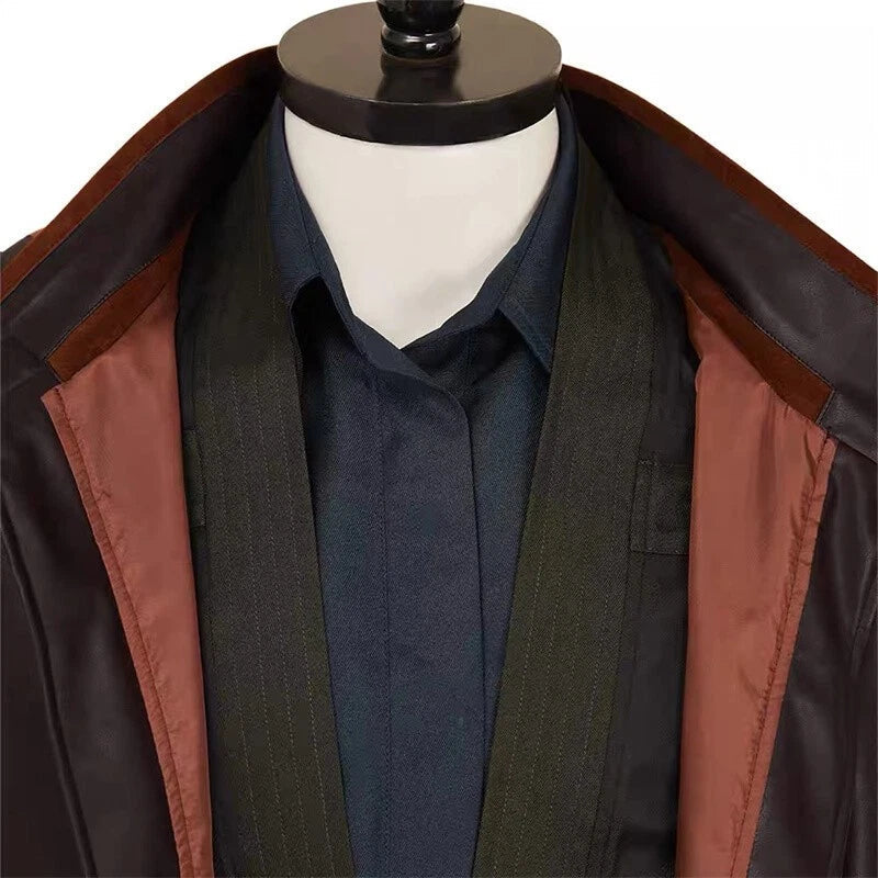 Star Wars Andor Men Cosplay Custome Coat Pants Top Shoes Belt Full Set Cos 07FC0E-D4 - KOEEK