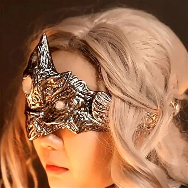 Dark Souls Ⅲ Fire Keeper Eye Mask Priestess Crown Cosplay Costumes Props PU Mask 07FC0E-D4 - KOEEK