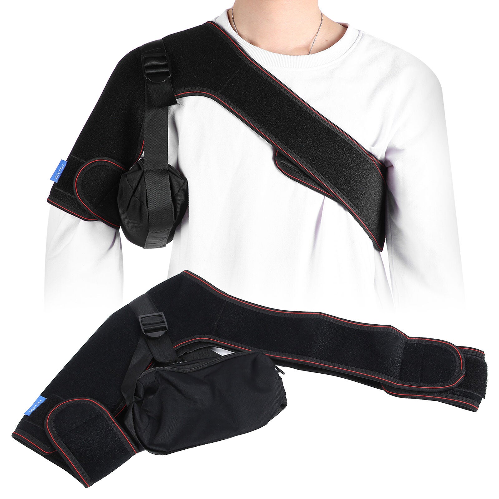 new Shoulder Brace Support Arm Sling Shoulder Stroke Hemiplegia Dislocation Recovery koeek - KOEEK