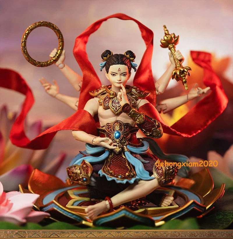 FancyRealm 1/12 FENGSHEN NEZHA Action Figure Model Doll Toy IN STOCK Deluxe Ver FANCYREALM - KOEEK