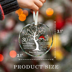 30th wedding anniversary decorations, suitable for husbands, wives, and parents 07FC0E-D4 - KOEEK