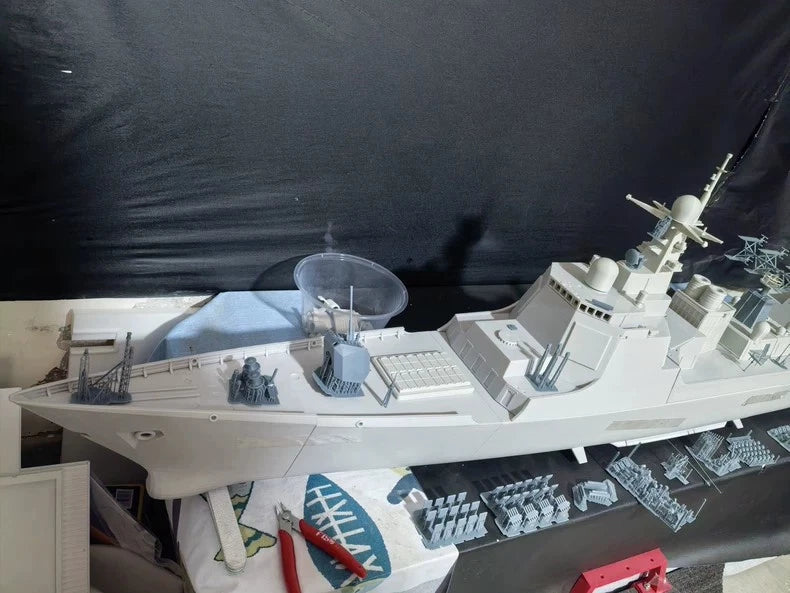 3D Printed 1/200 CNS Xining DDG-117 Unpainted Resin Material Model Kit ！ 07FC0E-D4 - KOEEK