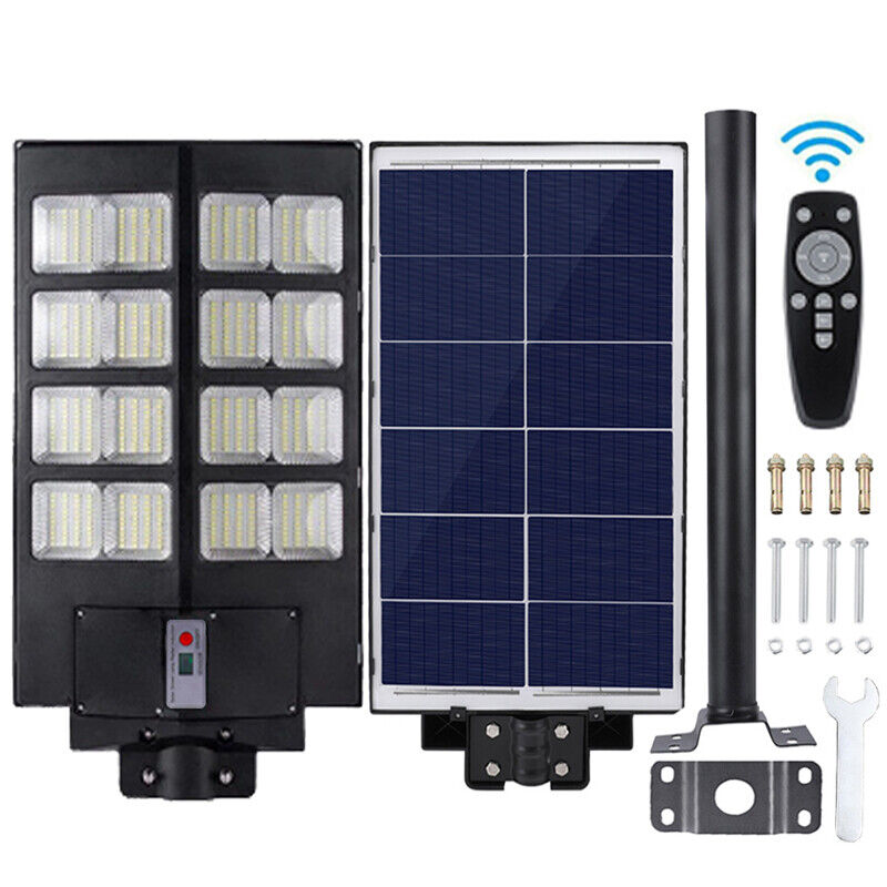 nye 1600W Solar Street Lights Commercial 7500K for Basketball Court Road Playground