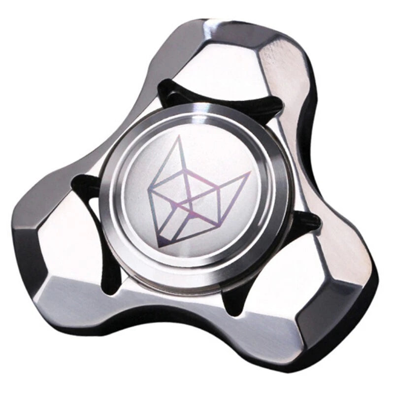 Fidget Hand Spinner EDC Toy Silent Bearing Metal Finger Gyro Relieve Stress Gift 07FC0E-D4 - KOEEK