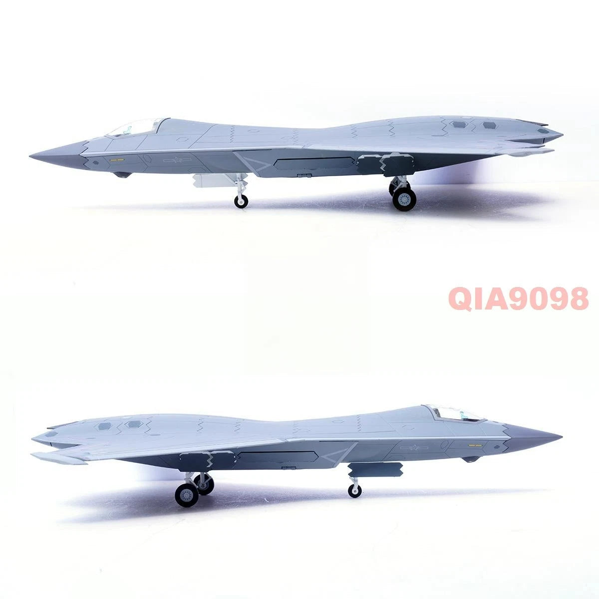 1/72 Scale China PLA Sixth Generation J-50 Stealth Fighter Jet Metal Model 07FC0E-D4 - KOEEK