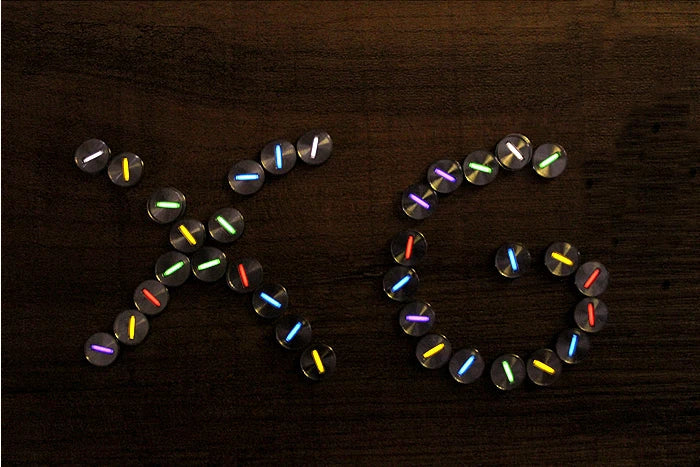 EDC TC4 Titanium Alloy Patch Light Night Self-luminous Signal Lamp Patch Toy 07FC0E-D4 - KOEEK