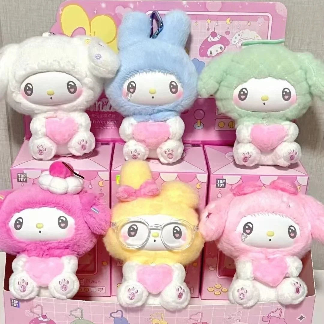 TOPTOY Sanrio My Melody 50th Anniversary Milk Candy Series Plush Blind Box Gift 07FC0E-D4 - KOEEK