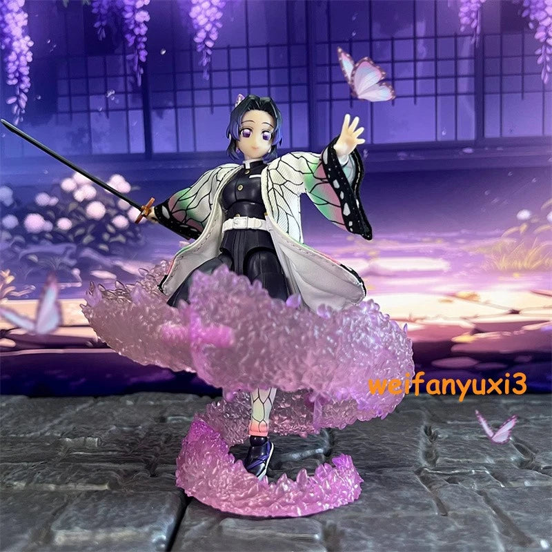 1/12 Outfit Coat Cape Wired Haori Clothes For shf Kochou Shinobu 6'' Figure Doll 07FC0E-D4 - KOEEK