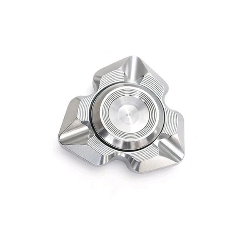 Minimalist Fidget Spinner Stainless Steel Metal Fingertip Rotating EDC Toy Gift 07FC0E-D4 - KOEEK