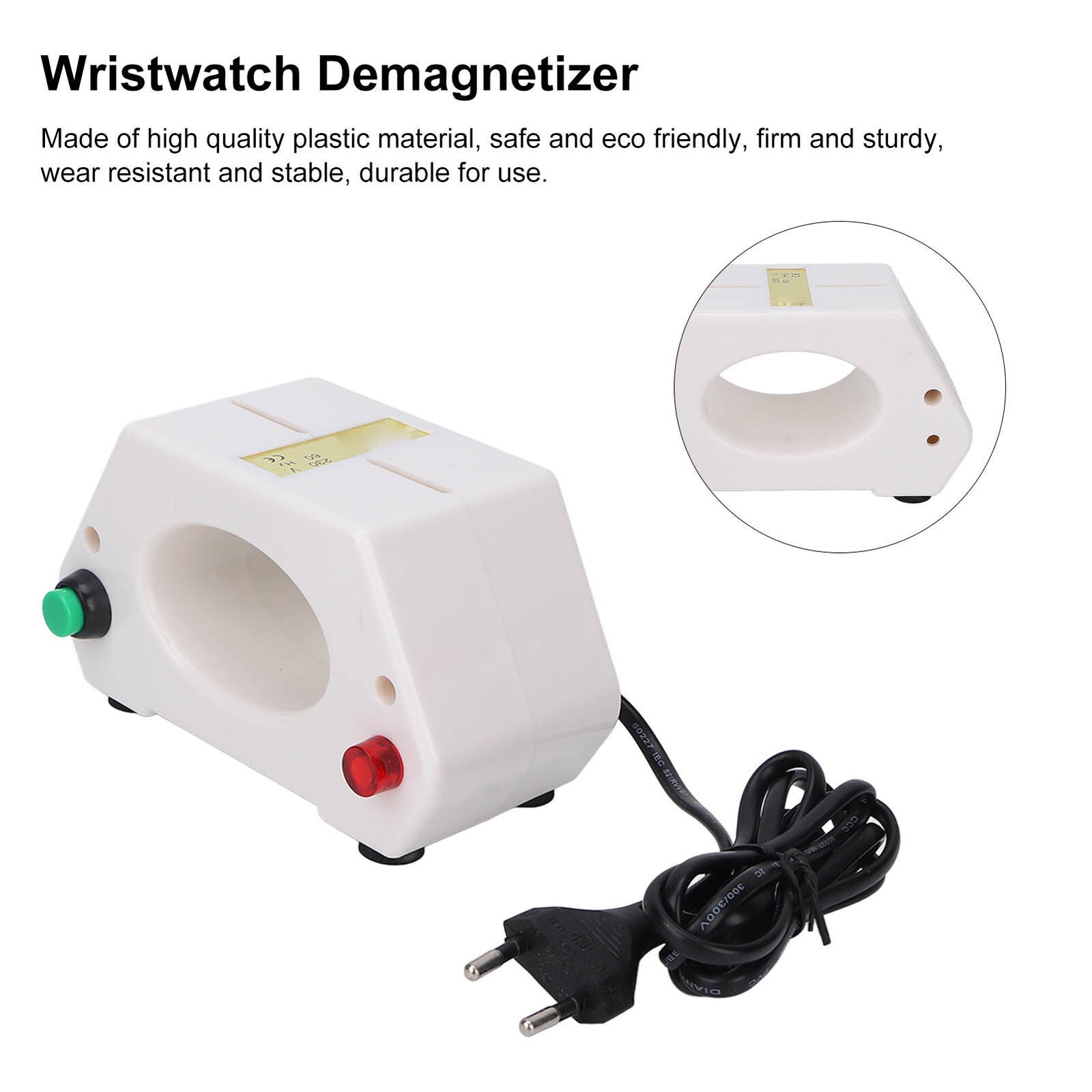 new (EU Plug 220V)Watch Demagnetizer Mechanical Watch Degaussing Tool Repair koeek - KOEEK