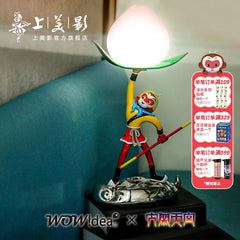 Journey to the West The Monkey King Sun wukong Peach LED Light Lamp Figure Model 07FC0E-D4 - KOEEK