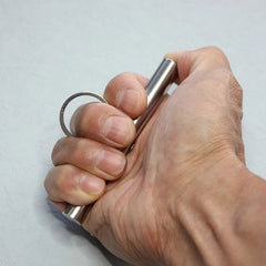 1pcs Stainless Steel Cool Stick EDC Outdoor Tool Pendant Kubaton Tactical Stick 07FC0E-D4 - KOEEK