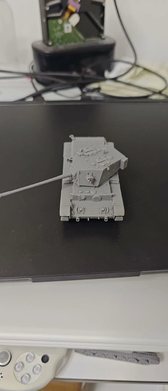 3D printing 1/72/87/48 UK  FV 4101 Charioteer tank destroyer Model Kit Uncoated 07FC0E-D4 - KOEEK