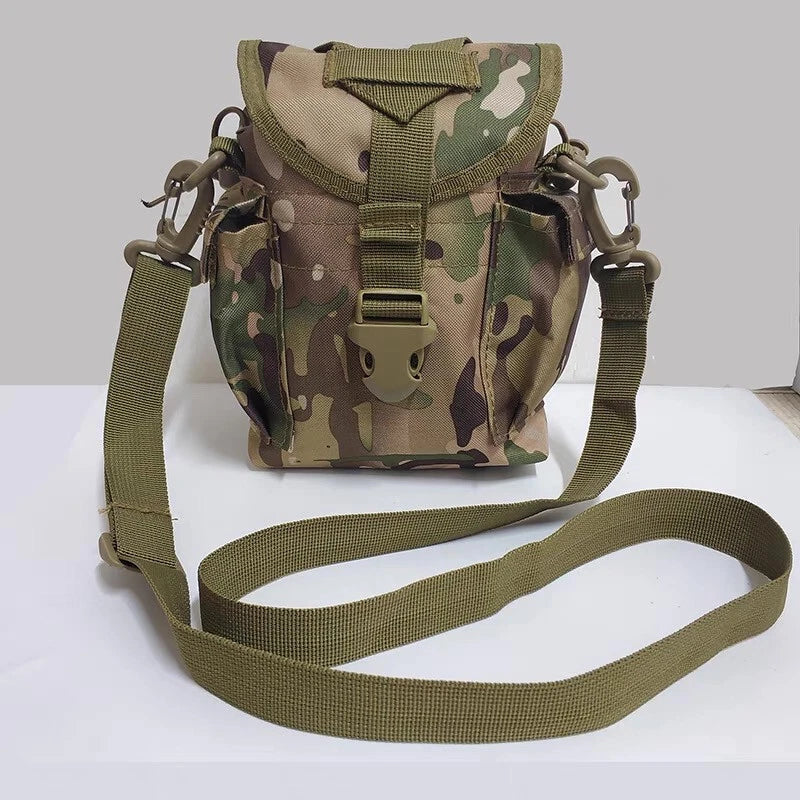 US Military Canteen Wire Handle Cup Stove Outdoor Camping Mess Kit 4 Piece Set 07FC0E-D4 - KOEEK