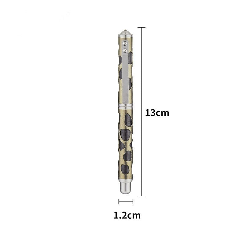 EDC Titanium Practical Ballpoint Pen Office Signature Pocket Pen Metal G2 Refill 07FC0E-D4 - KOEEK