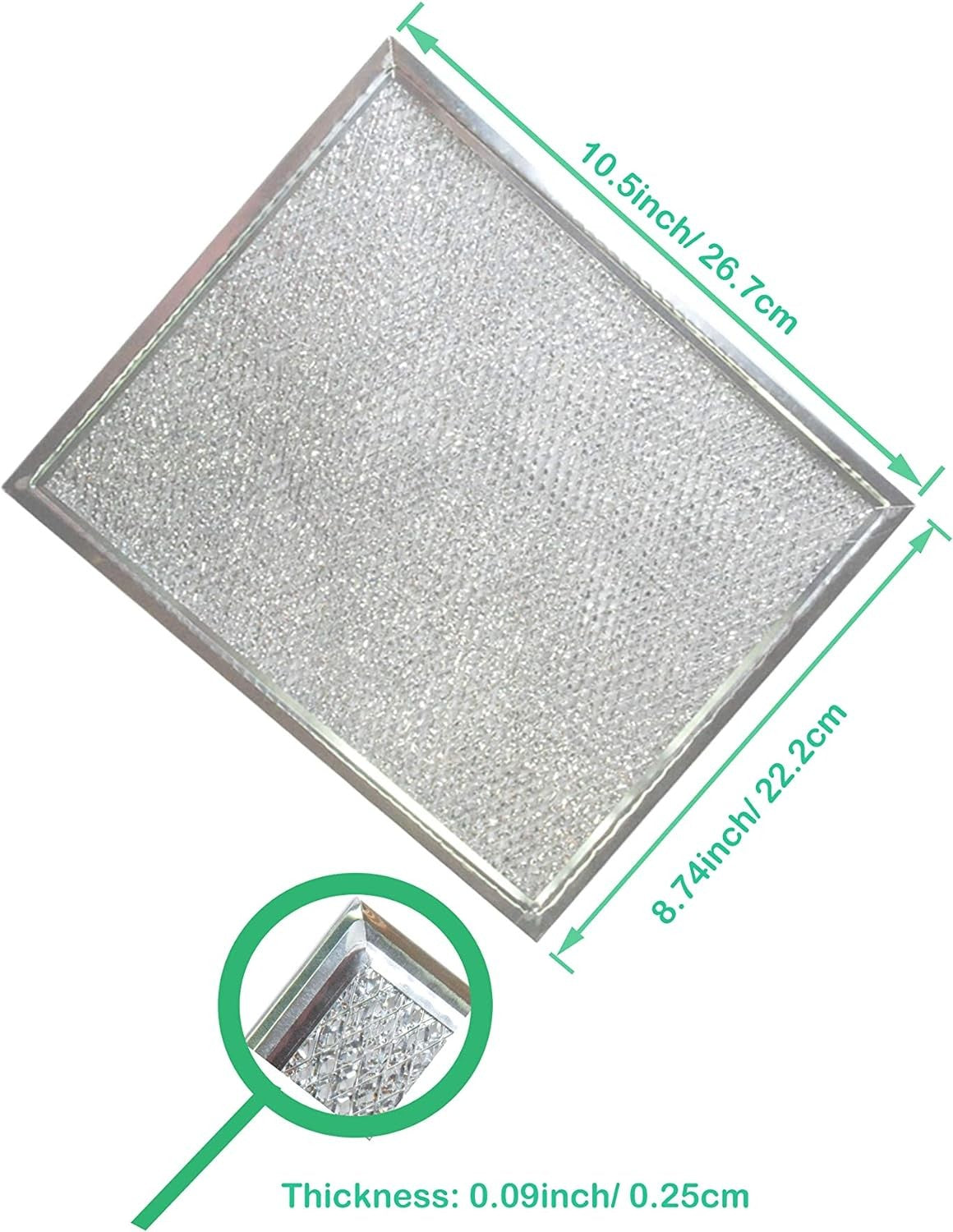 new 97006931 NY NV [OEM PART#S97006931] Broan Nutone range hood grease Silver