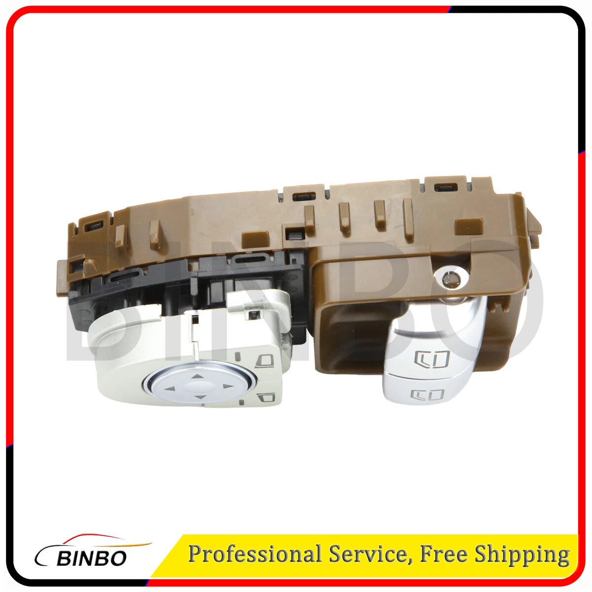 For Mercedes-Benz Window control switch W447 no vito mixto 2059050202 BROWN 07FC0E-D4 - KOEEK