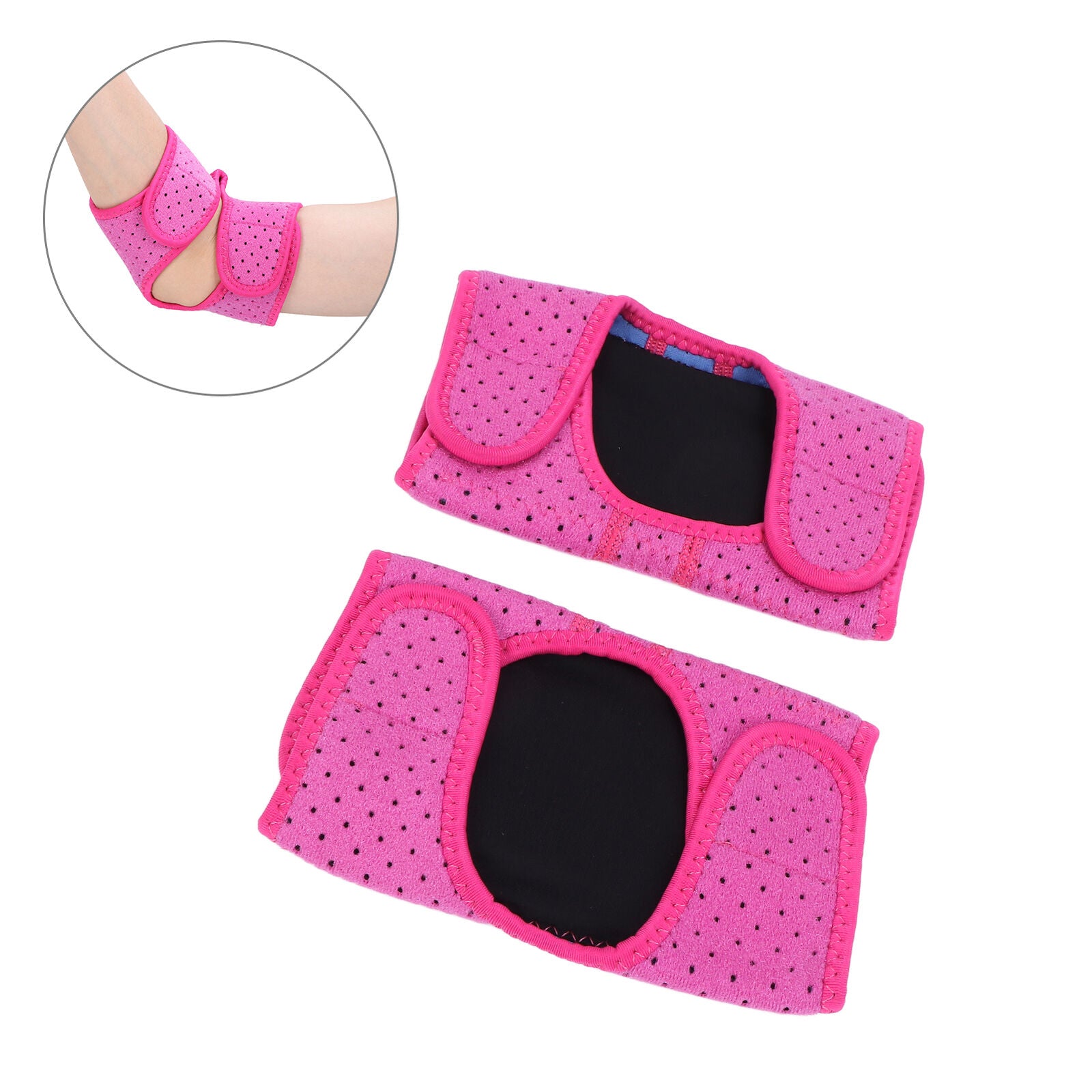 new Elbow Protective Pads Thick Sponge Elbow Splint Stabilizer Brace(Rose ) HGF koeek - KOEEK