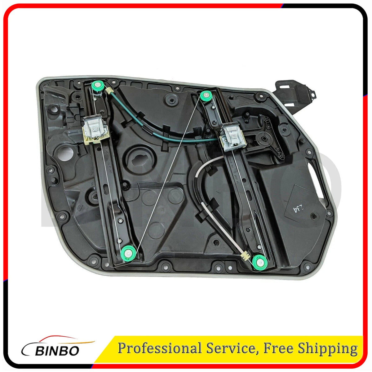 FRONT RIGHT SIDE DOOR WINDOW REGULATOR & CARRIER FOR MERCEDES C300 W205 15-20 07FC0E-D4 - KOEEK