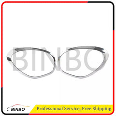 For 2011-16 Mini Cooper Countryman Front Headlight Lamp Bezel Trim Molding Pair 07FC0E-D4 - KOEEK