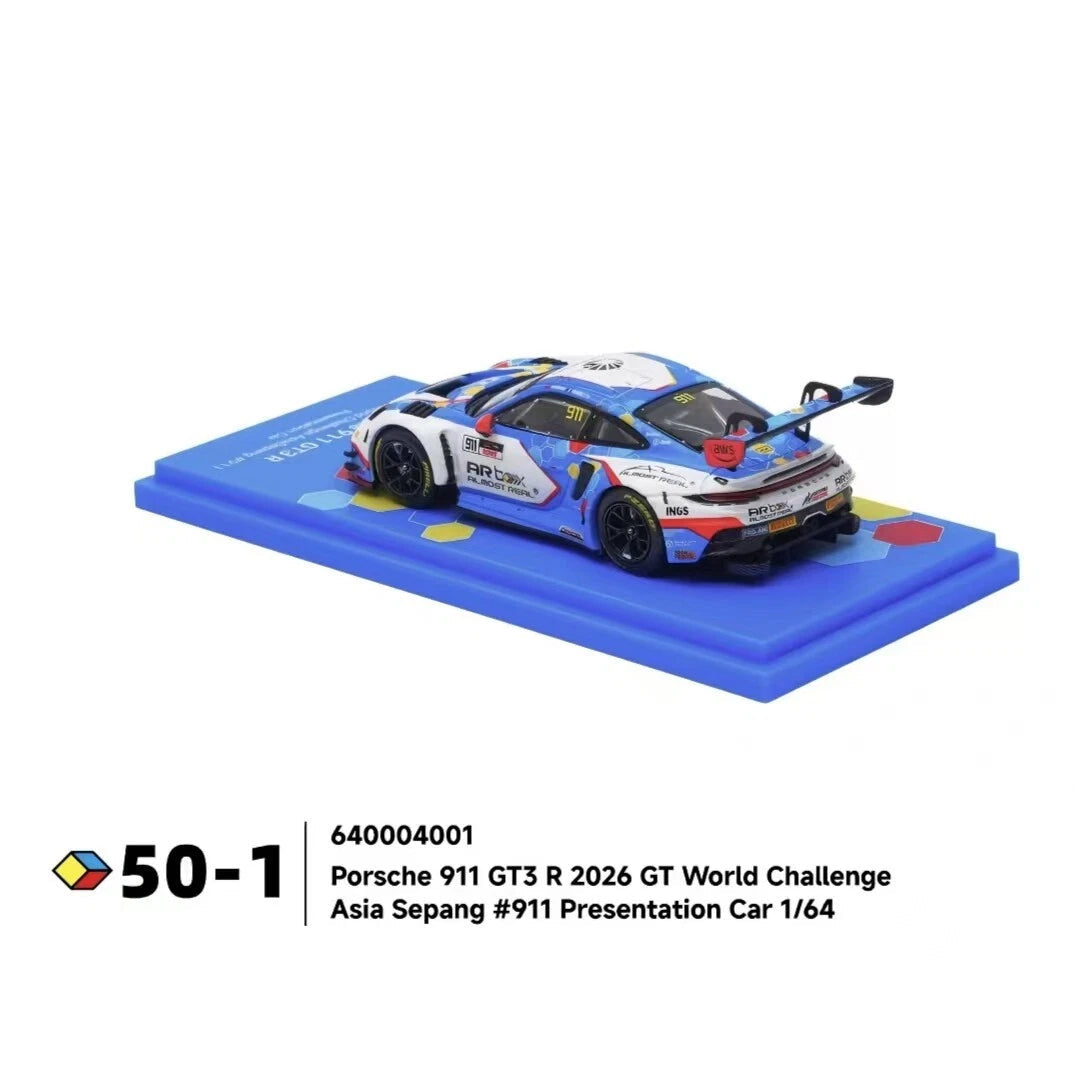 Almost Real ARbox 1/64 Porsche 911 GT3 R 2026 Sepang #911 Diecast Model Car ALMOST_REAL - KOEEK