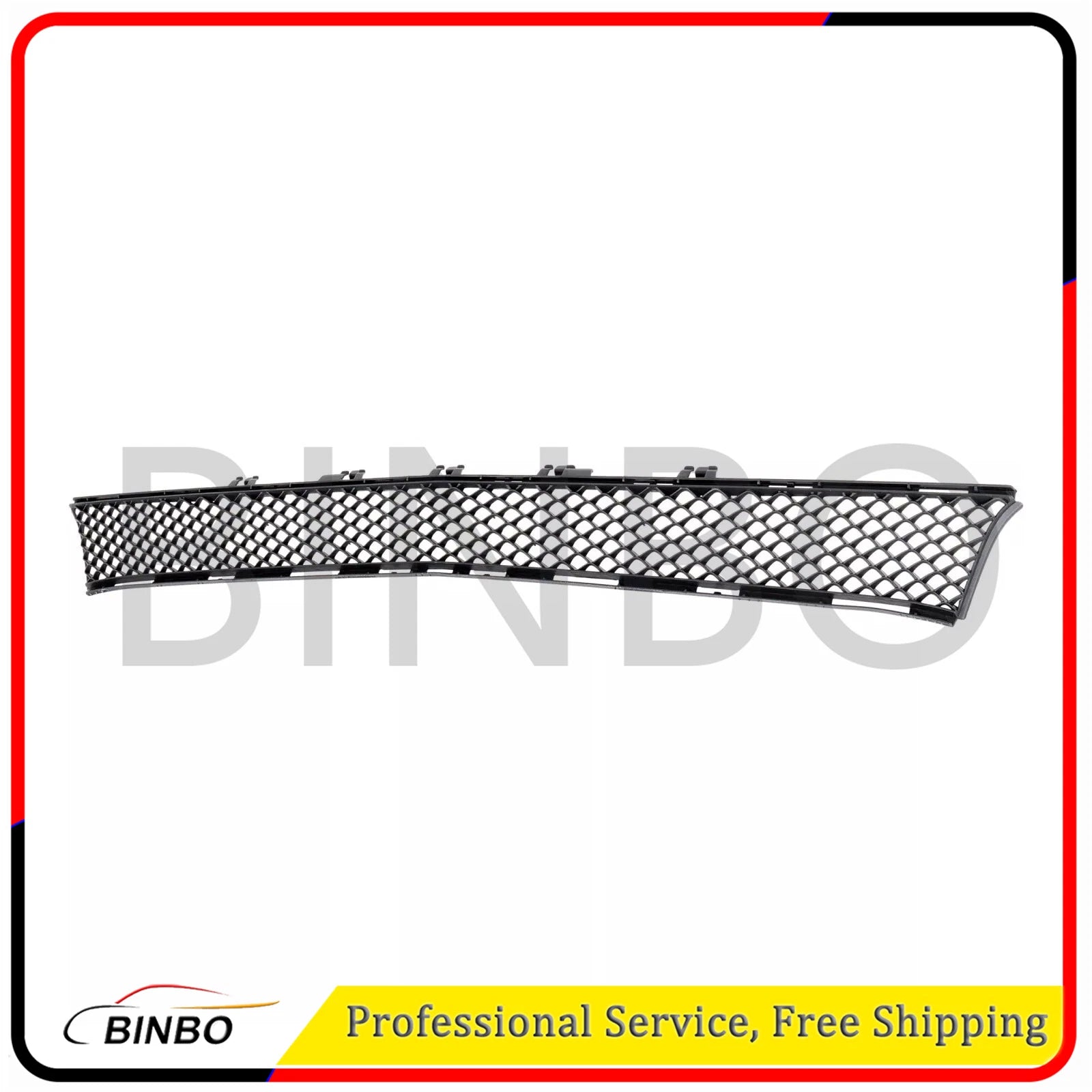 Bumper Grille Grill Fit For 2017-2020 Mercedes Benz E350 Front Center 2138850622 07FC0E-D4 - KOEEK