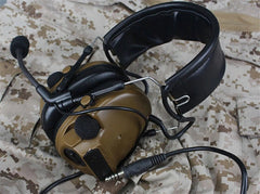PELTOR Comtac III Headset Noise Reduction Headset For TCA PRC 152 RADIO TCA - KOEEK
