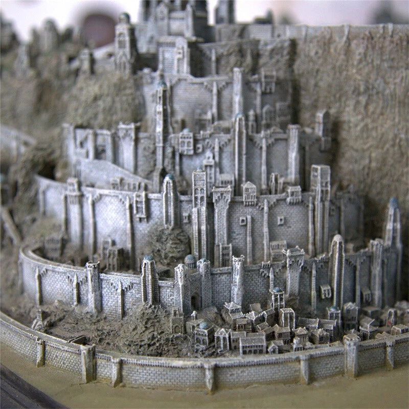 The Lord of The Rings Minas Tirith Capital of Gondor Statue Model Figure Gifts 07FC0E-D4 - KOEEK